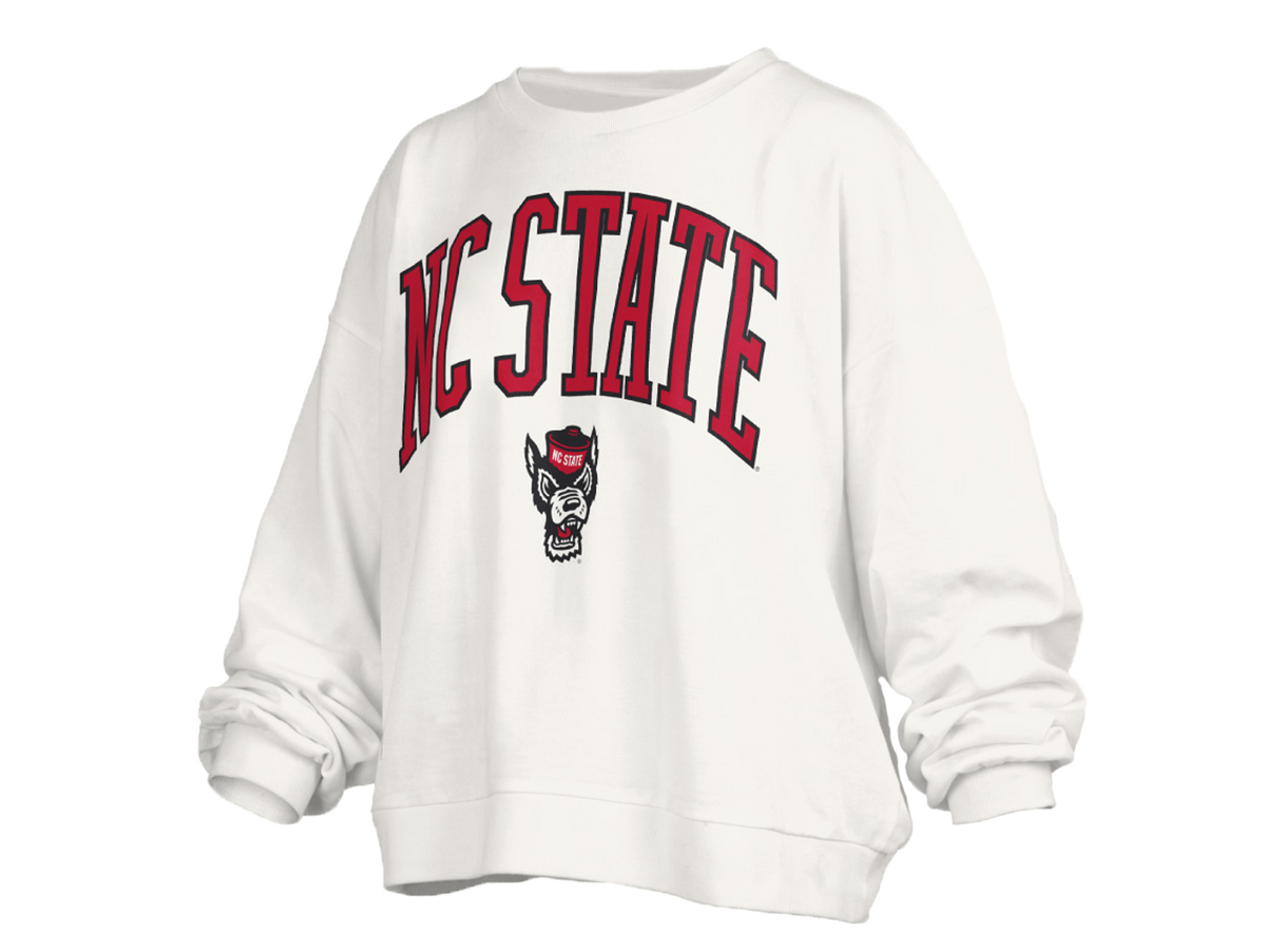 NC State Wolfpack Oxford Grey Slobbering Wolf Banded Bottom Sweatpants –  Red and White Shop