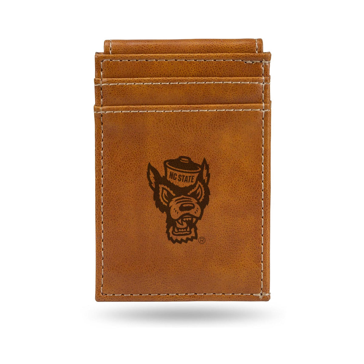 NC State Wolfpack Rico All Over Logo Trifold Wallet