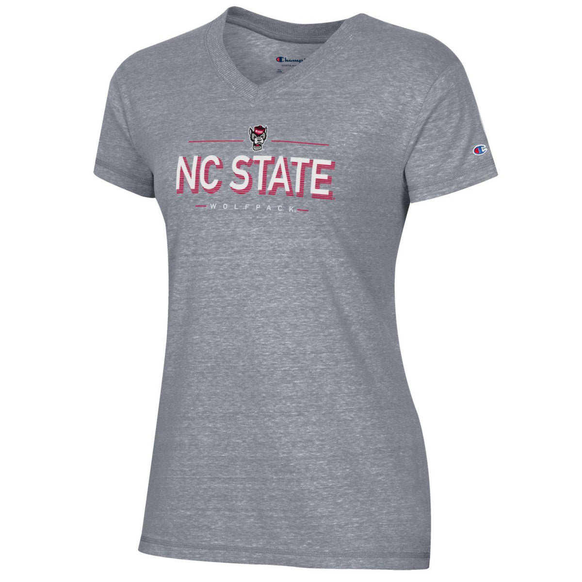 NC State Wolfpack Women's Grey Mainstream Wolfhead Knit Jogger