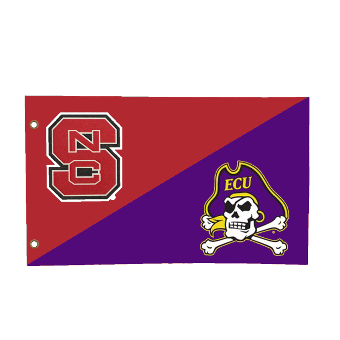  ECU Pirates Double Sided House Flag : Sports & Outdoors