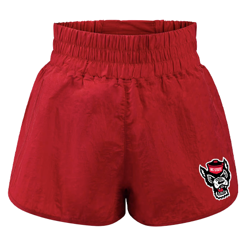 NC State Wolfpack Hype & Vice Women's Red Wolfhead Boxer Shorts