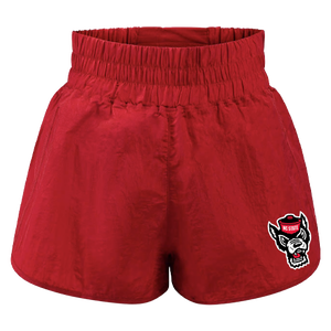 NC State Wolfpack Hype & Vice Women's Red Wolfhead Boxer Shorts