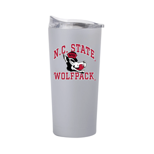 NC State Wolfpack 20 oz Stone Athletic Powder Coated Tumbler