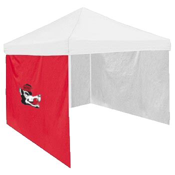 NC State Wolfpack Red Slobbering Wolf Tent Side Panel