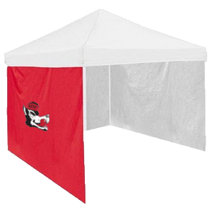 NC State Wolfpack Red Slobbering Wolf Tent Side Panel