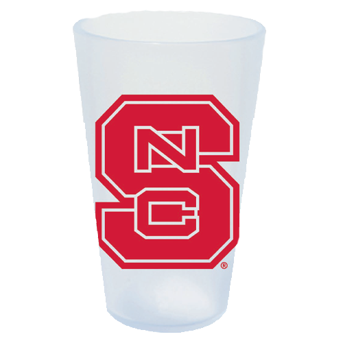 NC State Wolfpack Icicle Block S 16 oz Silipint