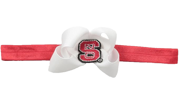 NC State Wolfpack Classic Block S Baby Headband