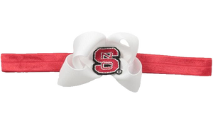 NC State Wolfpack Classic Block S Baby Headband