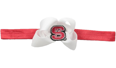 NC State Wolfpack Classic Block S Baby Headband