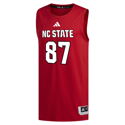 NC State Wolfpack #87 Red Basketball Jersey