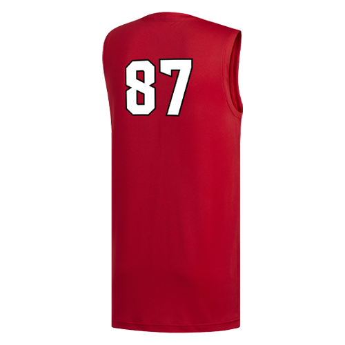 NC State Wolfpack #87 Red Basketball Jersey