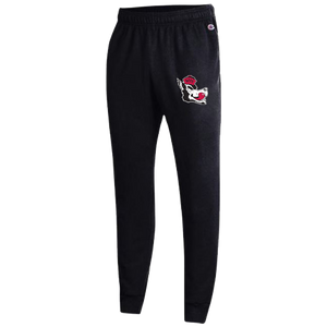 NC State Wolfpack Champion Men's Heathered Black Triumph Fleece Jogger Pants