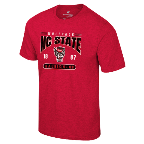 NC State Wolfpack Red Established 1887 Sustainable T-Shirt