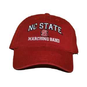 NC State Wolfpack Marching Band Red Relaxed Fit Adjustable Hat