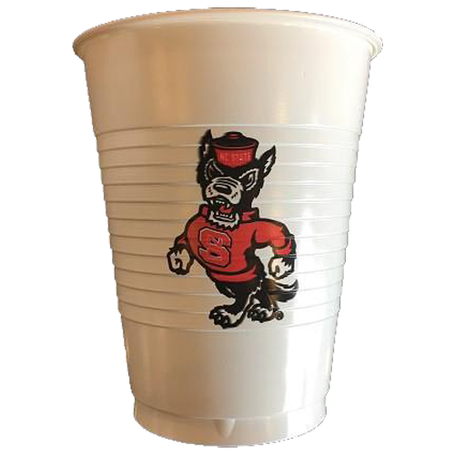 NC State Wolfpack 16oz. Strutting Wolf Cups