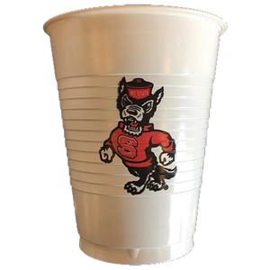 NC State Wolfpack 16oz. Strutting Wolf Cups