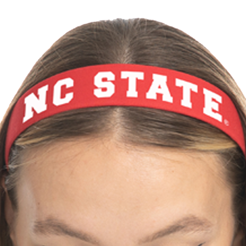 NC State Wolfpack Red 'NC State' Hard Headband