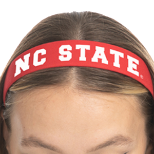 NC State Wolfpack Red 'NC State' Hard Headband