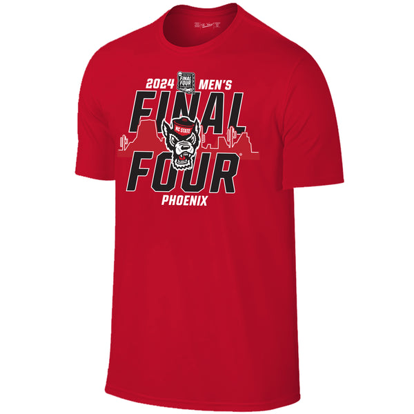 NC State Wolfpack 2024 Men s Basketball Final Four Red T Shirt