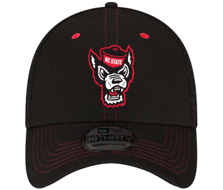 NC State Wolfpack New Era Neo 39Thirty Black Hat