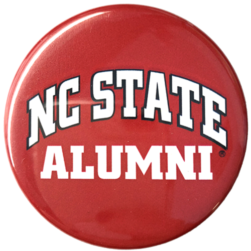 NC State Wolfpack Red NC State Alumni Button