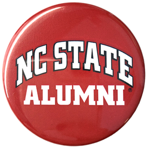 NC State Wolfpack Red NC State Alumni Button