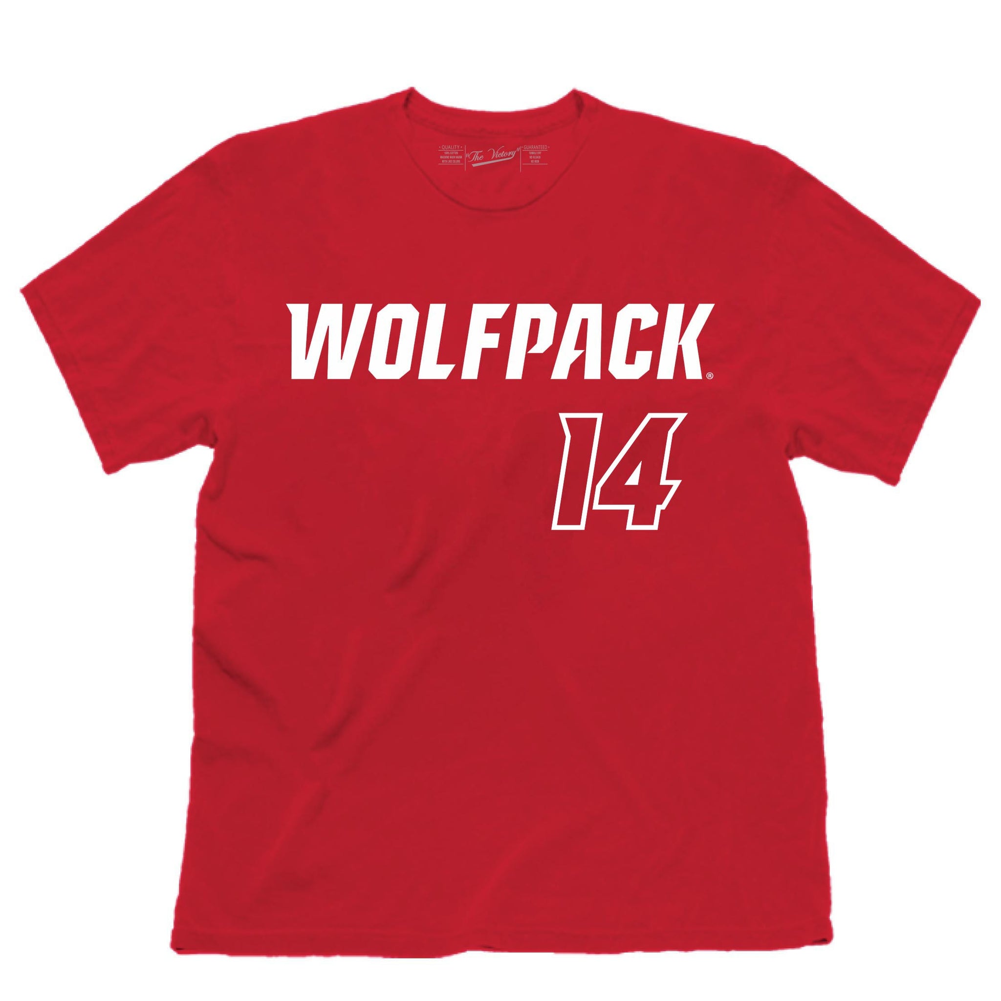 Retro Brand NC State Wolfpack Red Jacob Cozart 14 T Shirt Large