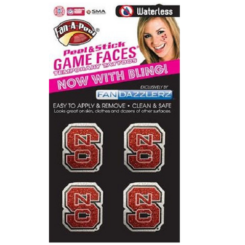 NC State Wolfpack 4pk FanDazzlers