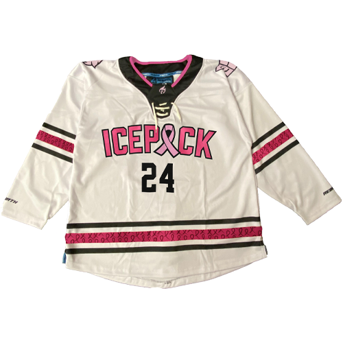 Icepack Hockey Breast Cancer Awareness Jersey