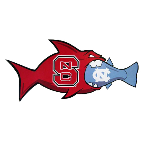 NC State Wolfpack - UNC Rival Fish Magnet