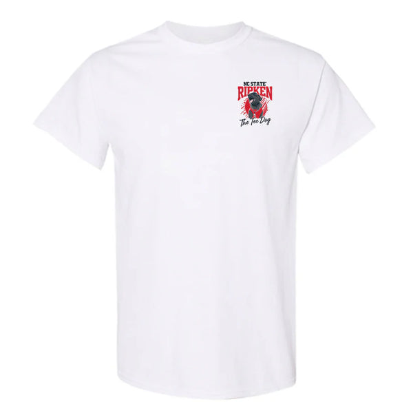 NC State Wolfpack White Ripken "The Tee Dog" T-Shirt