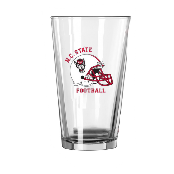 NC State Wolfpack 16 oz 2024 Football Schedule Pint Glass