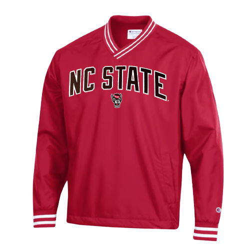 NC State Wolfpack Champion Red Scout Pullover Jacket