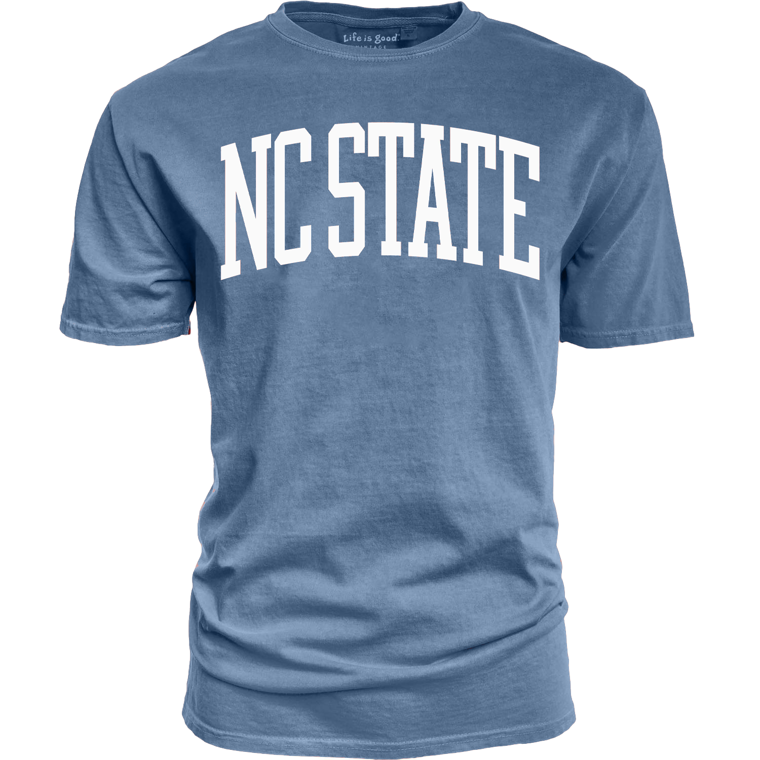 NC State Wolfpack Shadow Blue Arched NC State T-Shirt