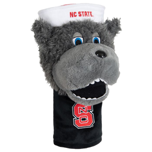 NC State Wolfpack Plush Wolf Mascot Golf Headcover