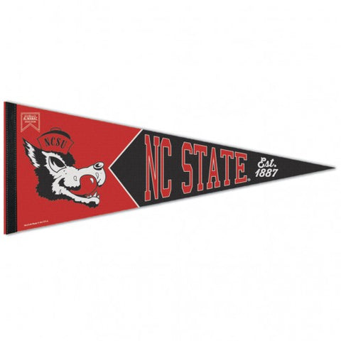 NC State Wolfpack Wincraft Slobbering Wolf Pennant