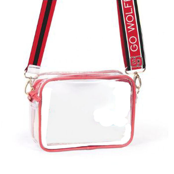 Stadium Approved Clear Key Ring Wristlet by KEYPER