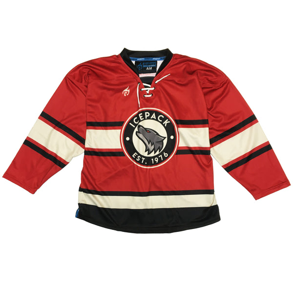 Carolina Hurricanes Red 25th Anniversary Authentic Hockey Jersey (3XL-60)