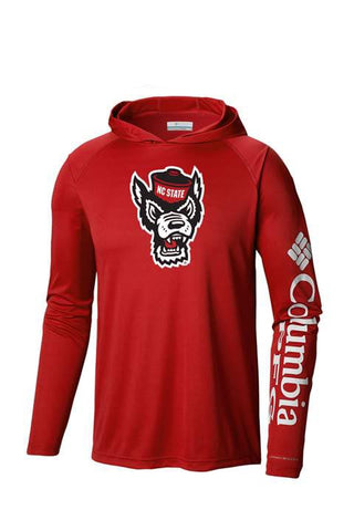 NC State Wolfpack Columbia Black Watertight II Jacket – Red and White Shop