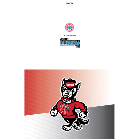 NC State Wolfpack Strutting Wolf Card Set