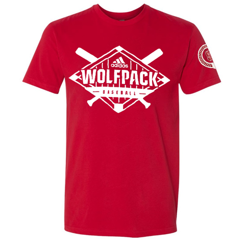 Men's adidas White NC State Wolfpack Replica Baseball Jersey