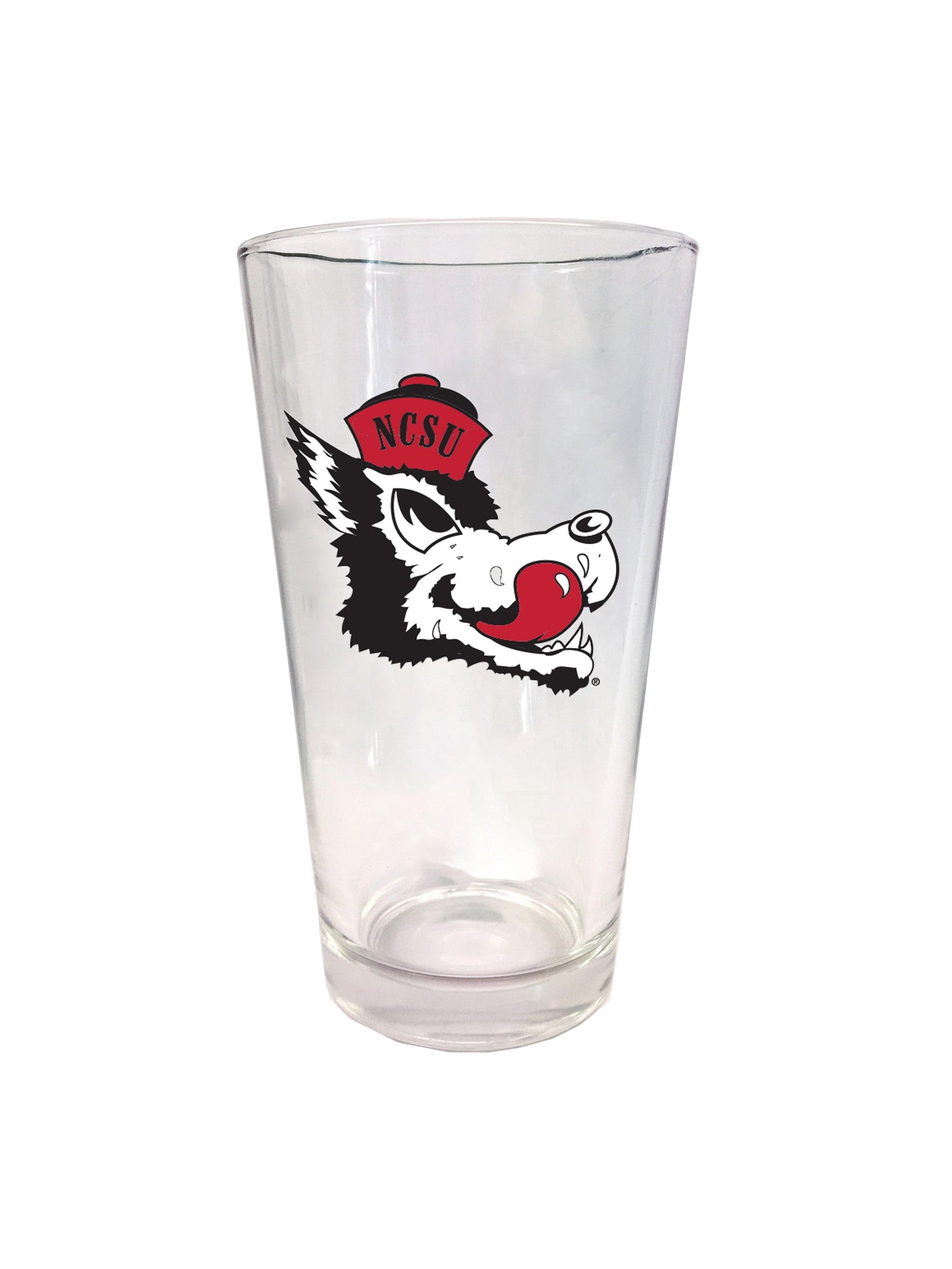 NC State Wolfpack 16 oz Slobbering Wolf Pint Glass