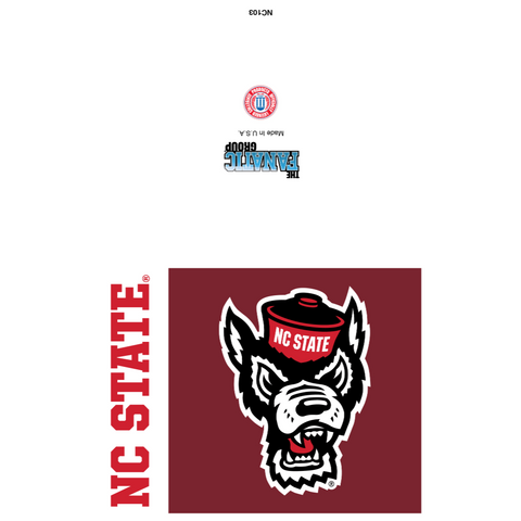 NC State Wolfpack Wolfhead Card Set